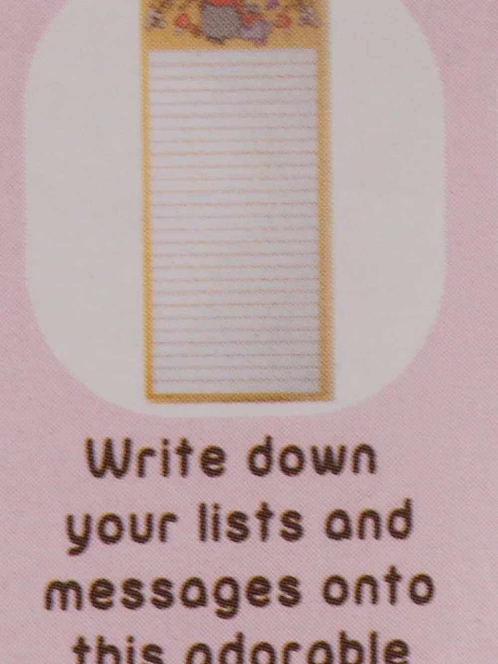 Pusheen Box 2017 Fall long notepad